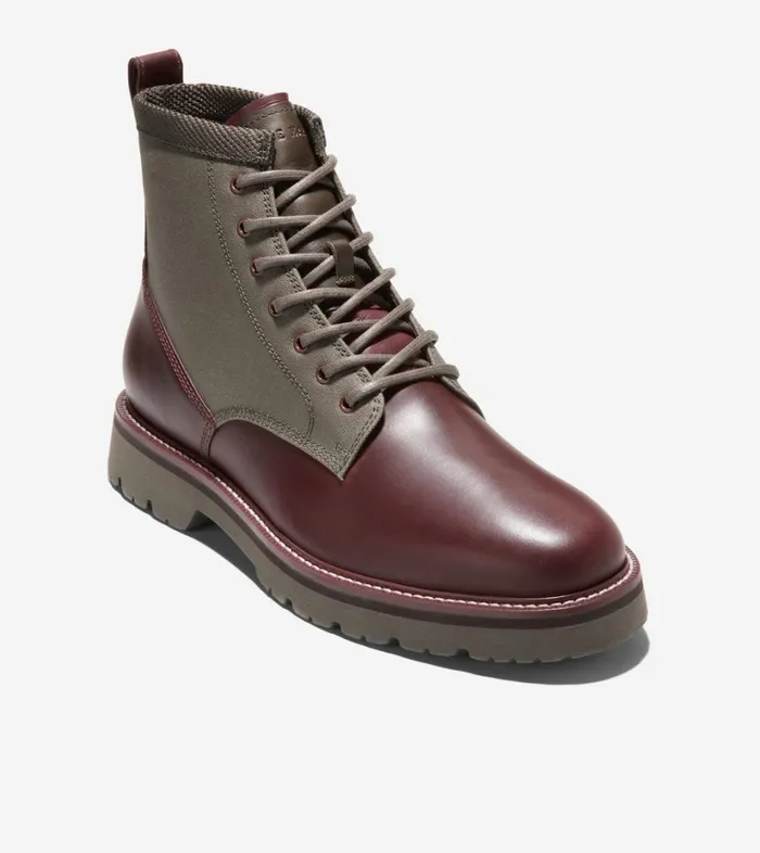 Boots And Chukkas Men Cole Haan American Classics Plain Toe Boots Bloodstonedeep Olive Boots And Chukkas Men Cole Haan American Classics Plain Toe Boots Bloodstonedeep Olive