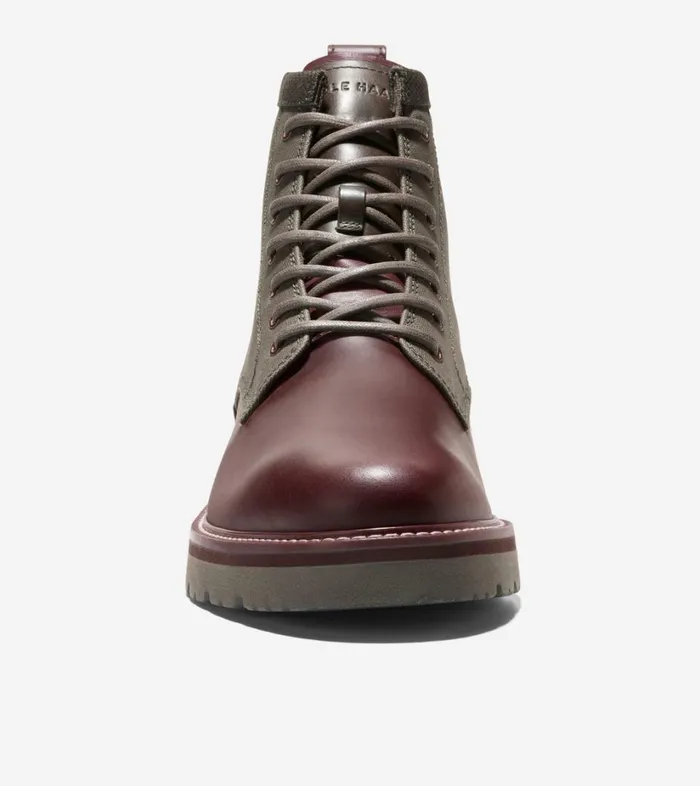 Boots And Chukkas Men Cole Haan American Classics Plain Toe Boots Bloodstonedeep Olive Boots And Chukkas Men Cole Haan American Classics Plain Toe Boots Bloodstonedeep Olive