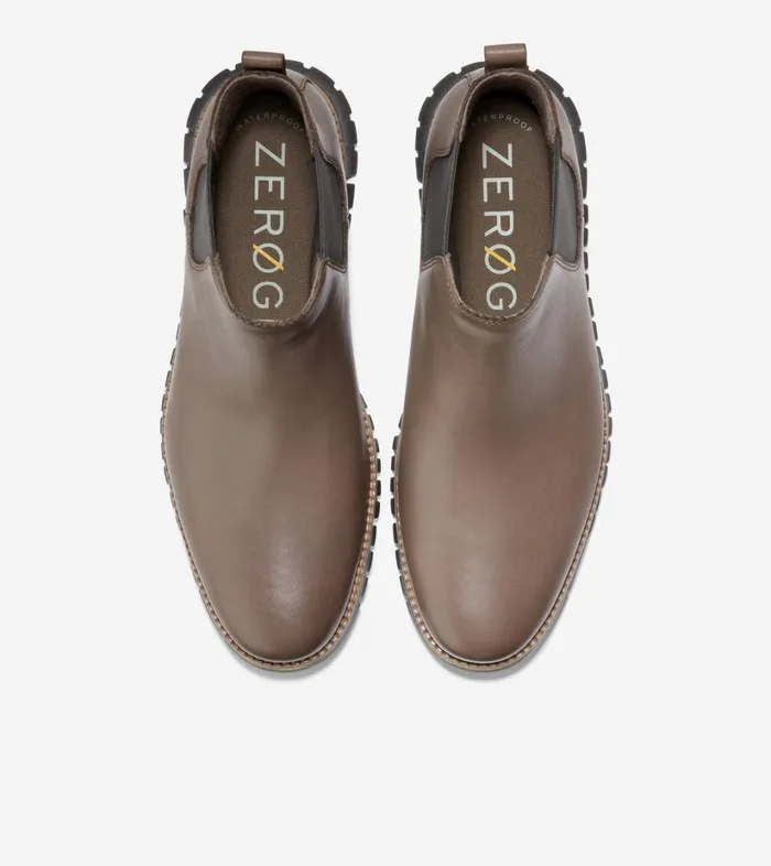 Boots And Chukkas Men Cole Haan ZERGRAND Chelsea Boot Moreldark Pavement Boots And Chukkas Men Cole Haan ZERGRAND Chelsea Boot Moreldark Pavement