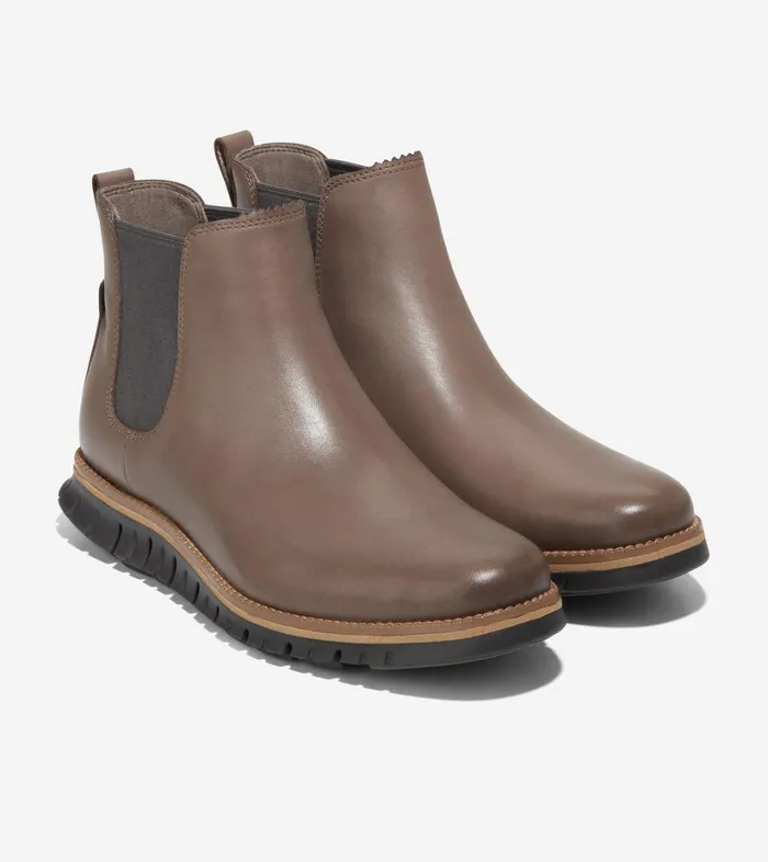 Boots And Chukkas Men Cole Haan ZERGRAND Chelsea Boot Moreldark Pavement Boots And Chukkas Men Cole Haan ZERGRAND Chelsea Boot Moreldark Pavement