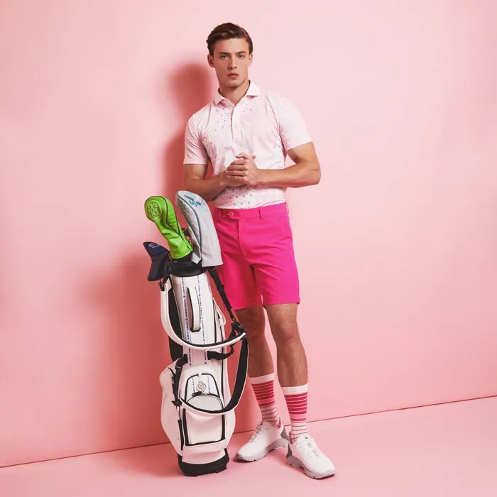 Boro Patch Tech Piqu Modern Spread Collar Polo Trifle Men GFORE Tops