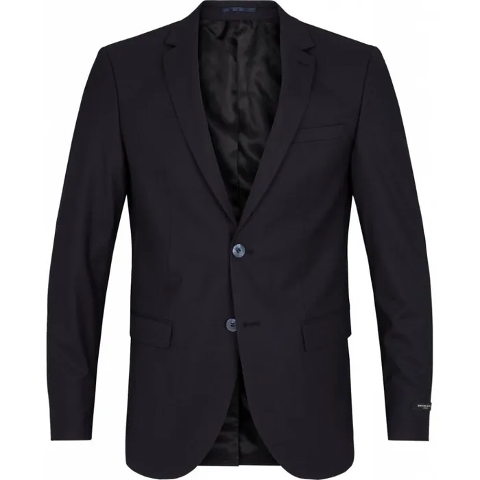 Bruuns Bazaar Blazers Mens Karl Blazer Navy