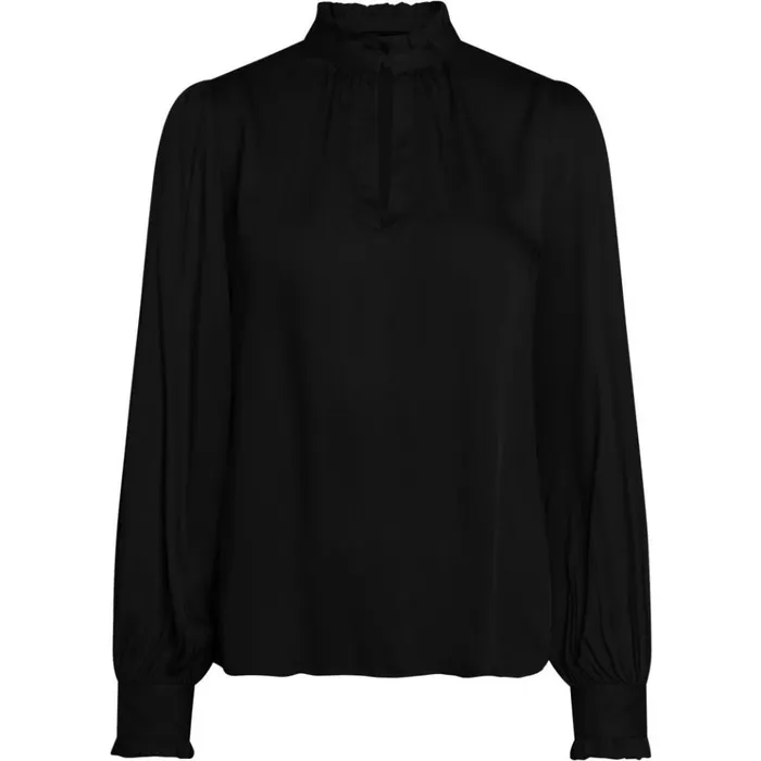 Bruuns Bazaar Blouses Womens Bauma Tinia Shirt Black