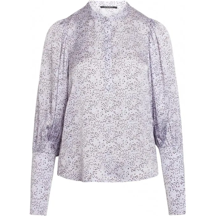Bruuns Bazaar Blouses Womens Becca Jule Shirt Soft Lavender Aop
