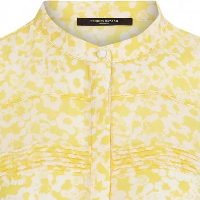 Bruuns Bazaar Blouses Womens Blossom Fio Shirt Blossom Artwork Bruuns Bazaar Blouses Womens Blossom Fio Shirt Blossom Artwork