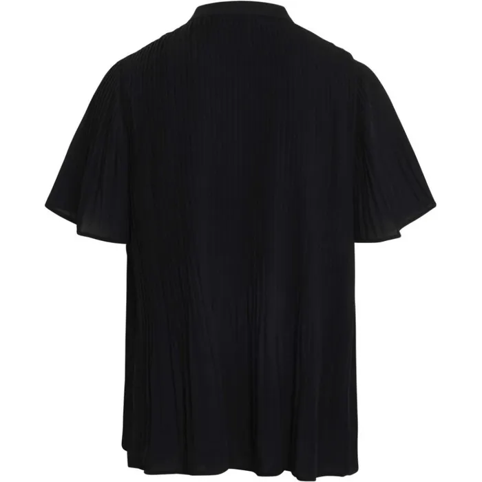 Bruuns Bazaar Blouses Womens Camilla Ellevira Shirt Black Bruuns Bazaar Blouses Womens Camilla Ellevira Shirt Black
