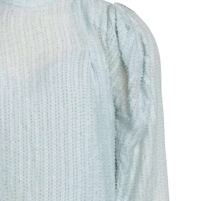Bruuns Bazaar Blouses Womens Hollow Honesty Shirt Dawn Grey Bruuns Bazaar Blouses Womens Hollow Honesty Shirt Dawn Grey