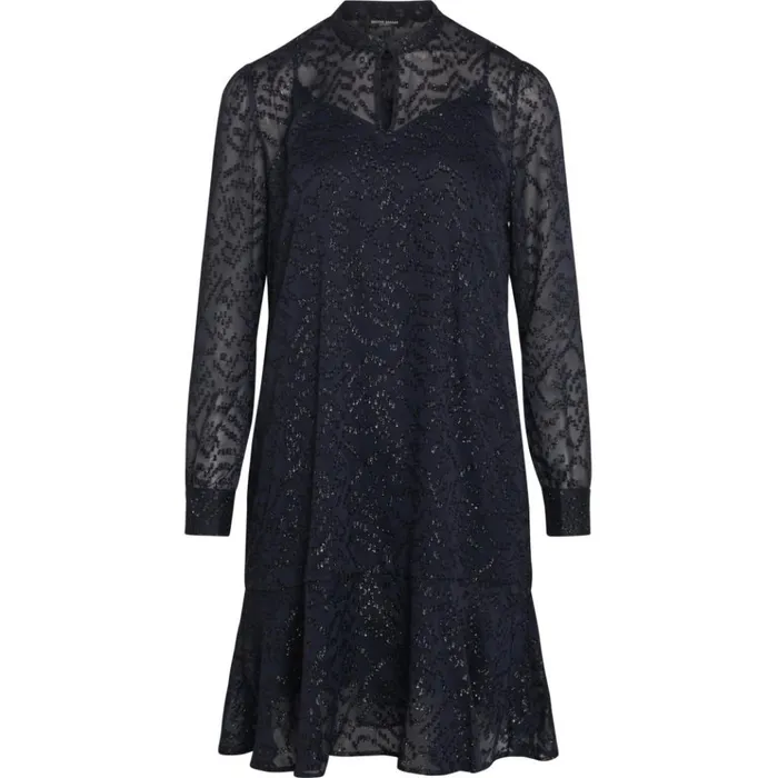 Bruuns Bazaar Dresses Womens Alexandria Camari Dress Dark Navy