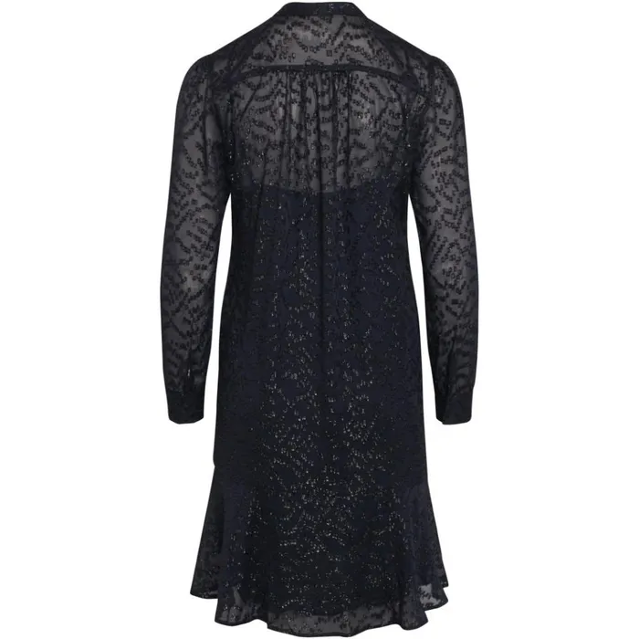Bruuns Bazaar Dresses Womens Alexandria Camari Dress Dark Navy Bruuns Bazaar Dresses Womens Alexandria Camari Dress Dark Navy