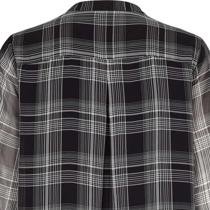 Bruuns Bazaar Dresses Womens Avia Sina Dress Blackwhite Check Bruuns Bazaar Dresses Womens Avia Sina Dress Blackwhite Check