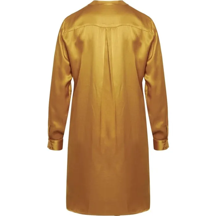 Bruuns Bazaar Dresses Womens Baume Alucca Dress Orange Glow Bruuns Bazaar Dresses Womens Baume Alucca Dress Orange Glow