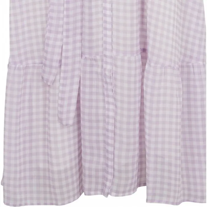 Bruuns Bazaar Dresses Womens Checks Kora Dress Lavender Bruuns Bazaar Dresses Womens Checks Kora Dress Lavender