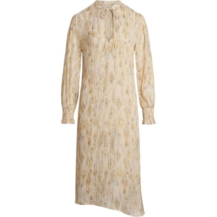 Bruuns Bazaar Dresses Womens Dahlia Janet Dress White Cream Aop Bruuns Bazaar Dresses Womens Dahlia Janet Dress White Cream Aop