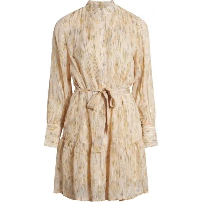 Bruuns Bazaar Dresses Womens Dahlia Othilia Dress White Cream Aop Bruuns Bazaar Dresses Womens Dahlia Othilia Dress White Cream Aop