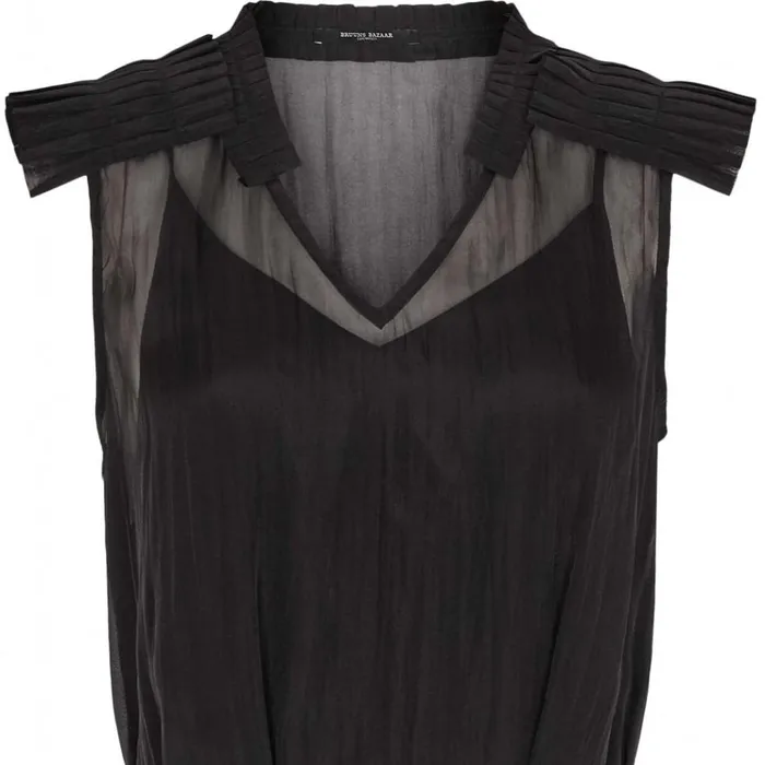 Bruuns Bazaar Dresses Womens Florenci Sigrun Dress Black Bruuns Bazaar Dresses Womens Florenci Sigrun Dress Black