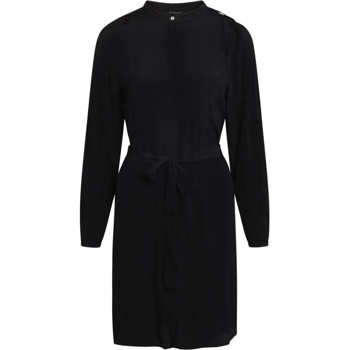 Bruuns Bazaar Dresses Womens Lilli Cacilia Shirt Dress Black