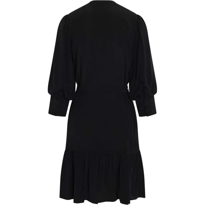 Bruuns Bazaar Dresses Womens Lillie Daisy Dress Black Bruuns Bazaar Dresses Womens Lillie Daisy Dress Black