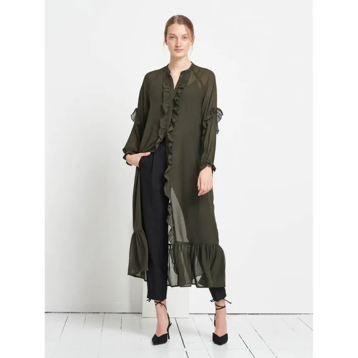 Bruuns Bazaar Dresses Womens Milleh Idoh Dress Green Night