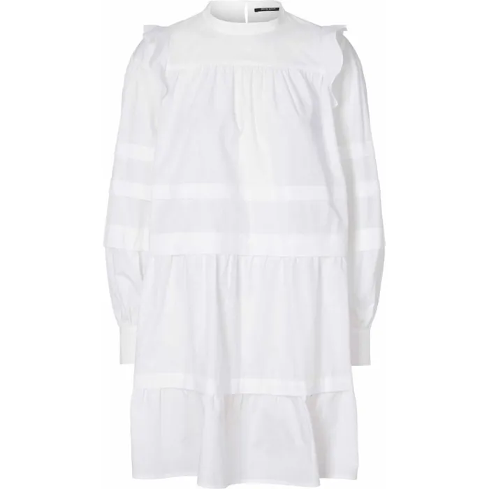 Bruuns Bazaar Dresses Womens Rosie Geneva Dress White