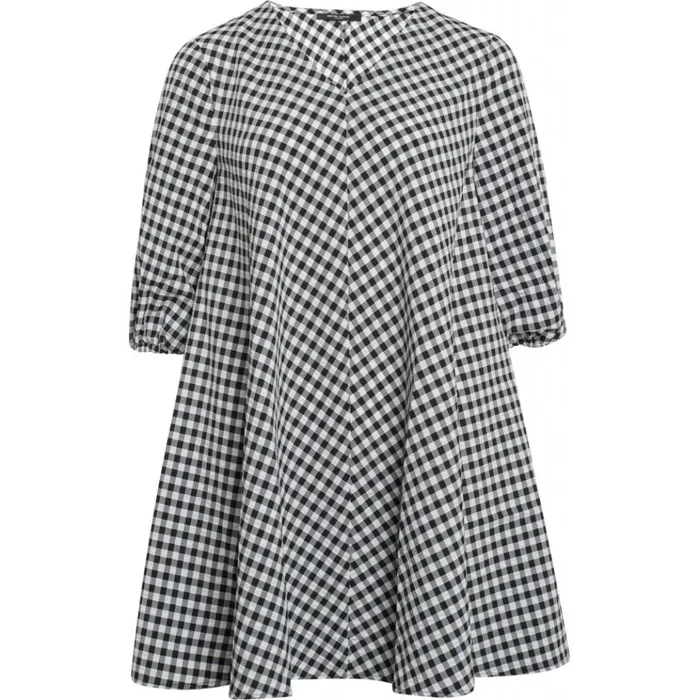 Bruuns Bazaar Dresses Womens Seer Allure Dress Blackwhite Check