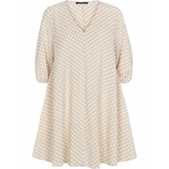Bruuns Bazaar Dresses Womens Seer Allure Dress Sandwhite Check