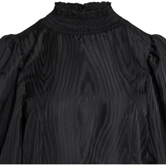 Bruuns Bazaar Dresses Womens Teasel Huxley Dress Black Bruuns Bazaar Dresses Womens Teasel Huxley Dress Black