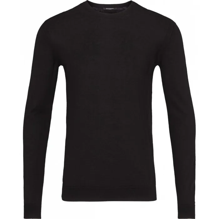Bruuns Bazaar Knitwear Mens Gerhard O Black