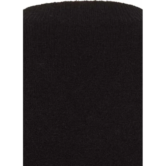Bruuns Bazaar Knitwear Womens Holly Aura V Black Bruuns Bazaar Knitwear Womens Holly Aura V Black