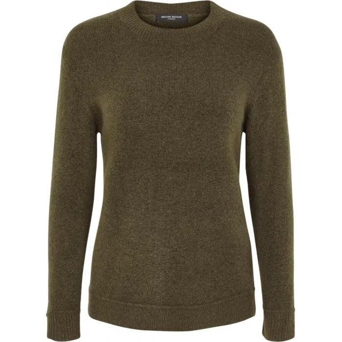 Bruuns Bazaar Knitwear Womens Holly Johanne Pullover Crocodille