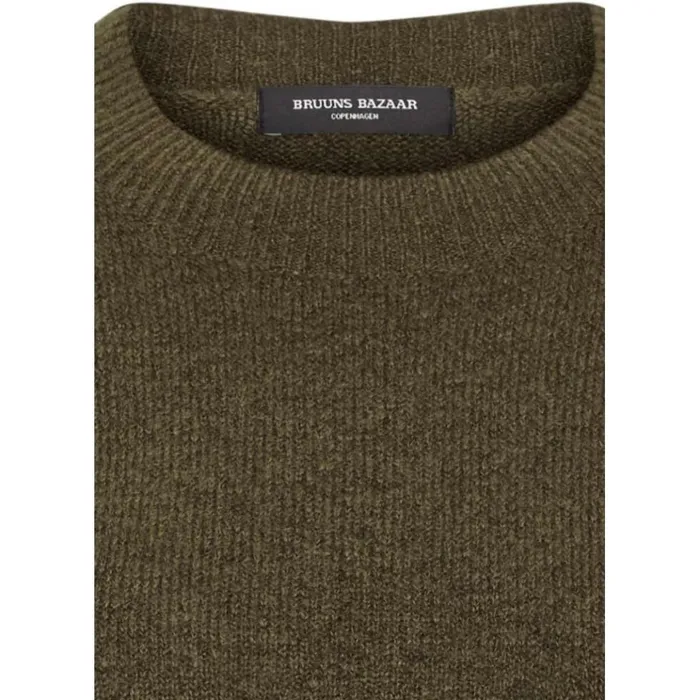 Bruuns Bazaar Knitwear Womens Holly Johanne Pullover Crocodille Bruuns Bazaar Knitwear Womens Holly Johanne Pullover Crocodille