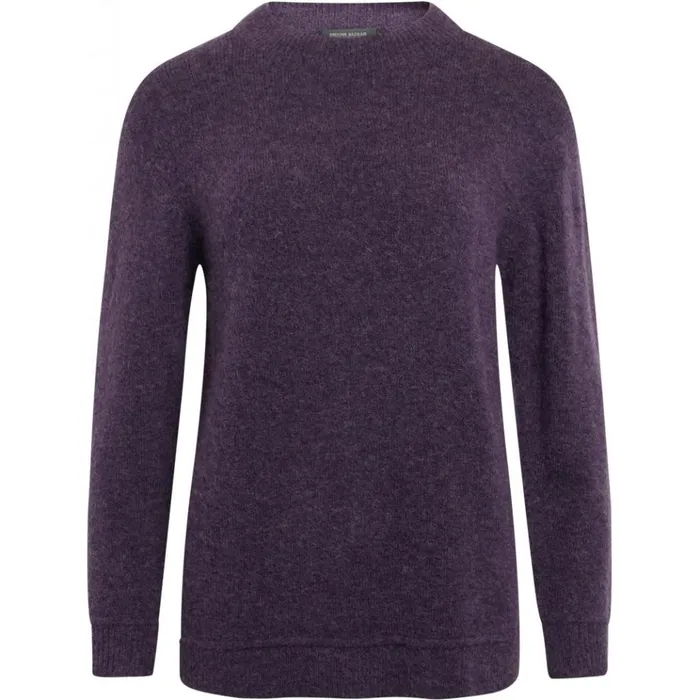 Bruuns Bazaar Knitwear Womens Holly Johanne Pullover Purple Sky