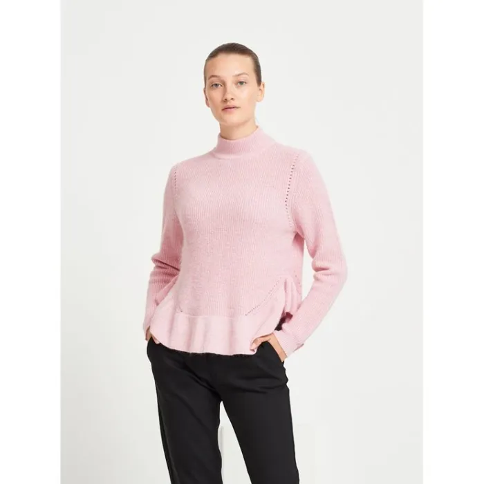 Bruuns Bazaar Knitwear Womens Parisa Neav Knit Rose