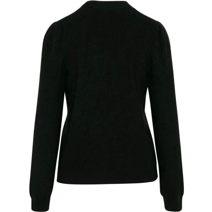 Bruuns Bazaar Knitwear Womens Paya Merral Knit Black Bruuns Bazaar Knitwear Womens Paya Merral Knit Black