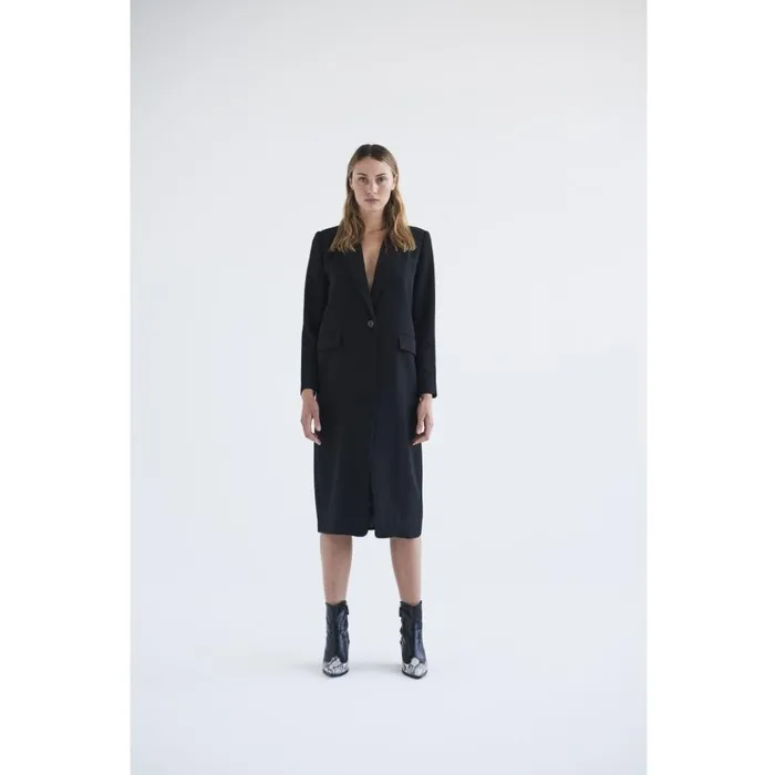 Bruuns Bazaar Outerwear Womens Floras Alanna Coat Black Bruuns Bazaar Outerwear Womens Floras Alanna Coat Black