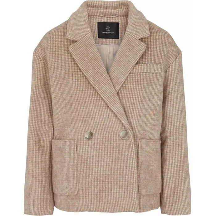 Bruuns Bazaar Outerwear Womens Milli Rutha Jacket Brown Check