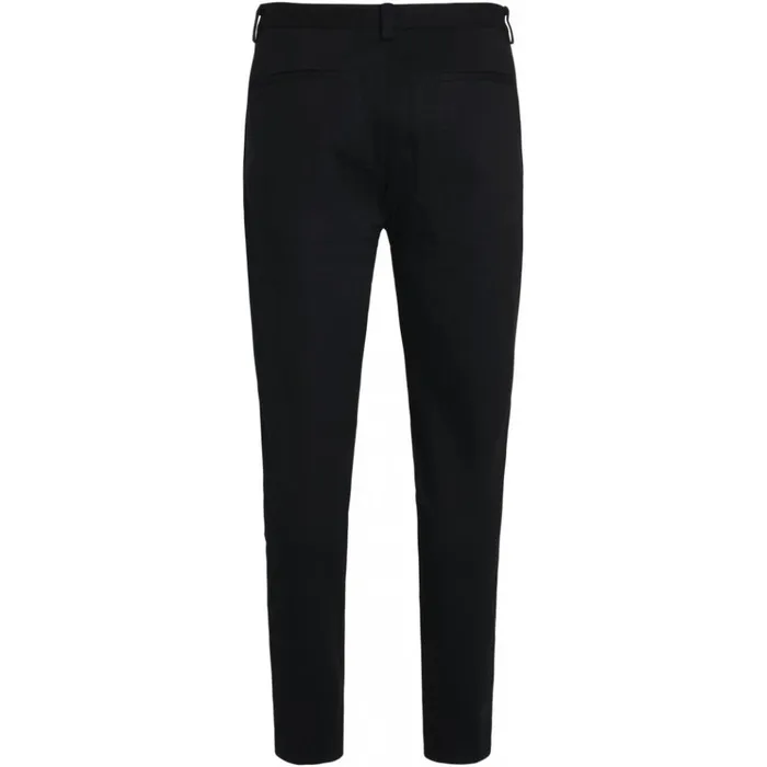 Bruuns Bazaar Pants Mens Politan Zip Pants Black Bruuns Bazaar Pants Mens Politan Zip Pants Black