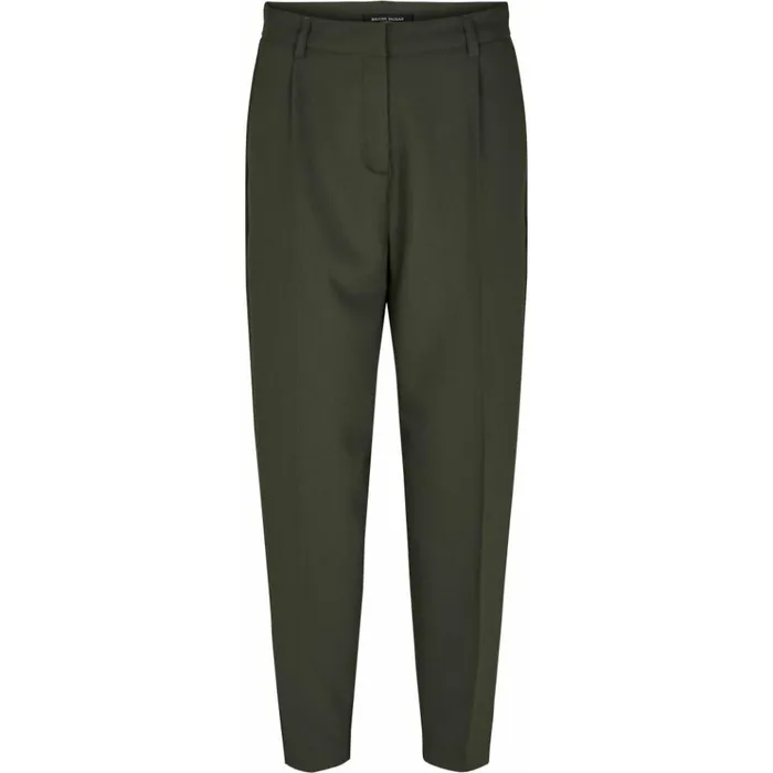 Bruuns Bazaar Pants Womens Cindy Dagny Pants Deep Forest