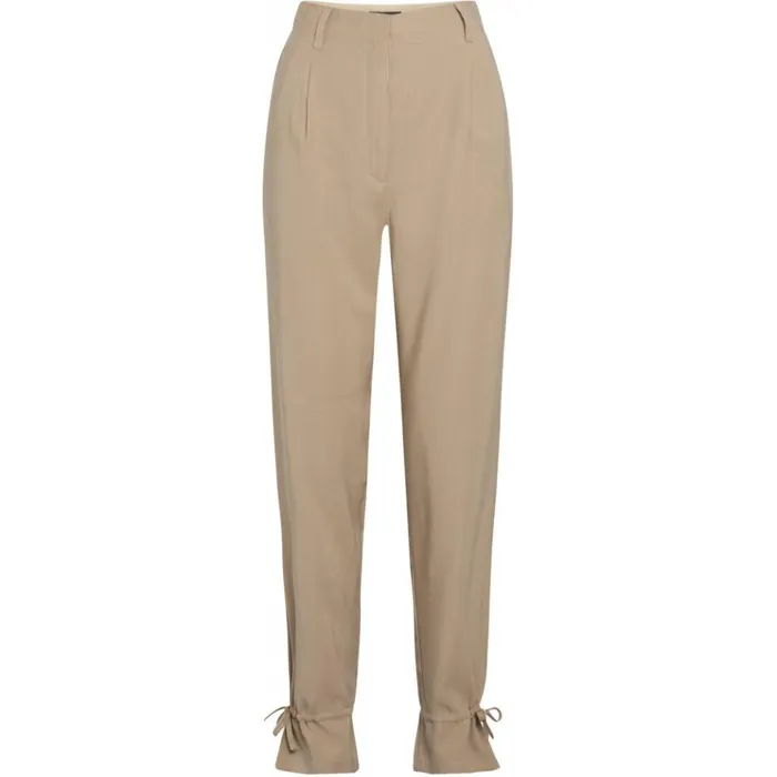 Bruuns Bazaar Pants Womens Lucille Mavis Pant Roasted Grey Khaki Bruuns Bazaar Pants Womens Lucille Mavis Pant Roasted Grey Khaki