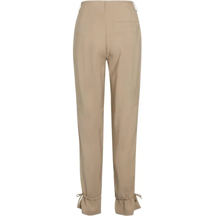 Bruuns Bazaar Pants Womens Lucille Mavis Pant Roasted Grey Khaki Bruuns Bazaar Pants Womens Lucille Mavis Pant Roasted Grey Khaki