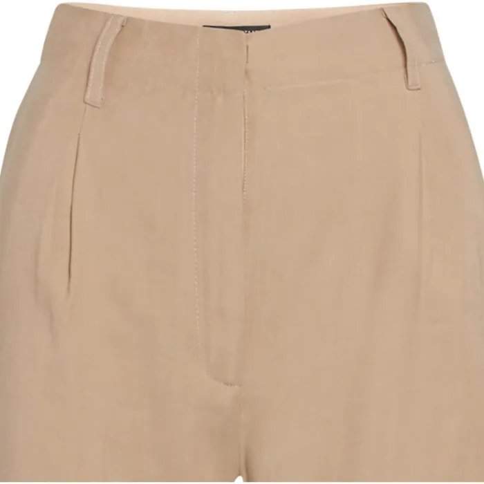 Bruuns Bazaar Pants Womens Lucille Mavis Pant Roasted Grey Khaki Bruuns Bazaar Pants Womens Lucille Mavis Pant Roasted Grey Khaki