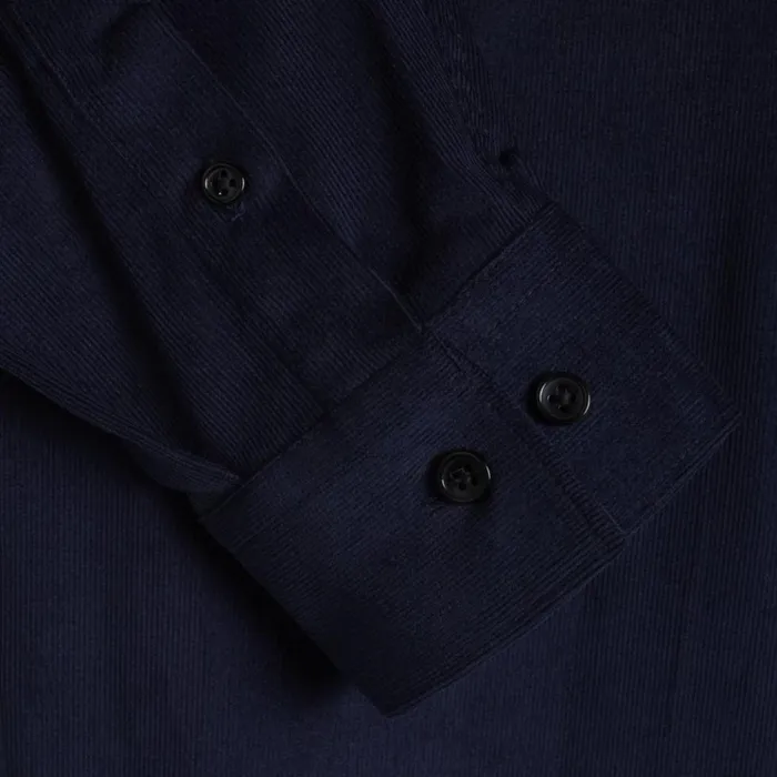 Bruuns Bazaar Shirts Mens Cord Shirt Navy Bruuns Bazaar Shirts Mens Cord Shirt Navy