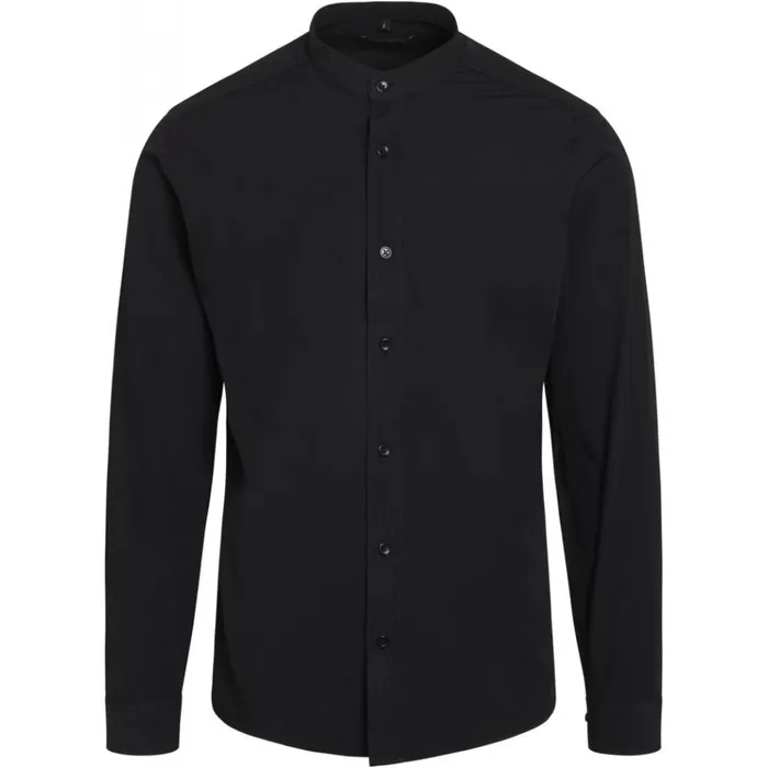 Bruuns Bazaar Shirts Mens Ralf Washed Shirt Black
