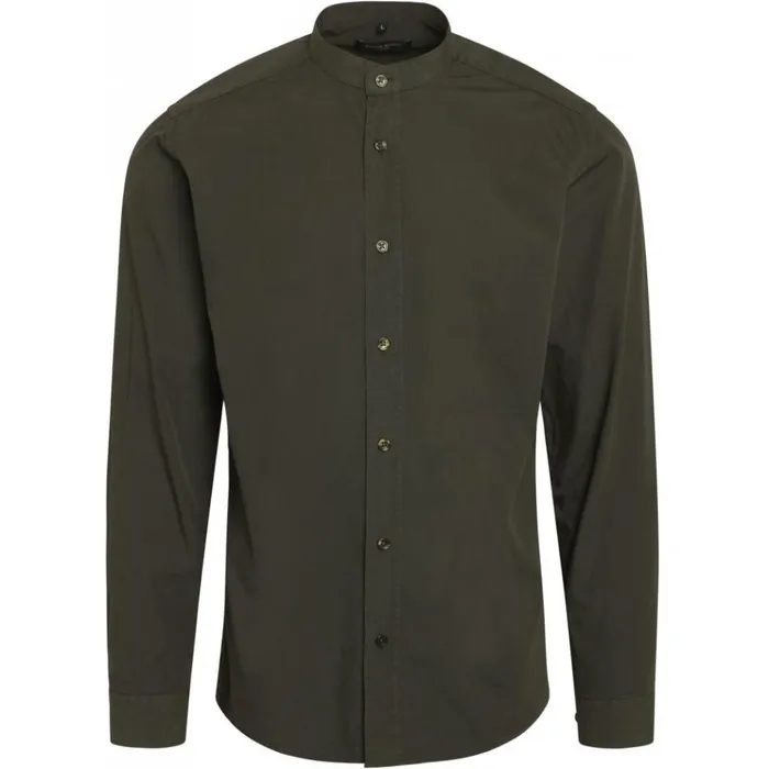 Bruuns Bazaar Shirts Mens Ralf Washed Shirt Olive