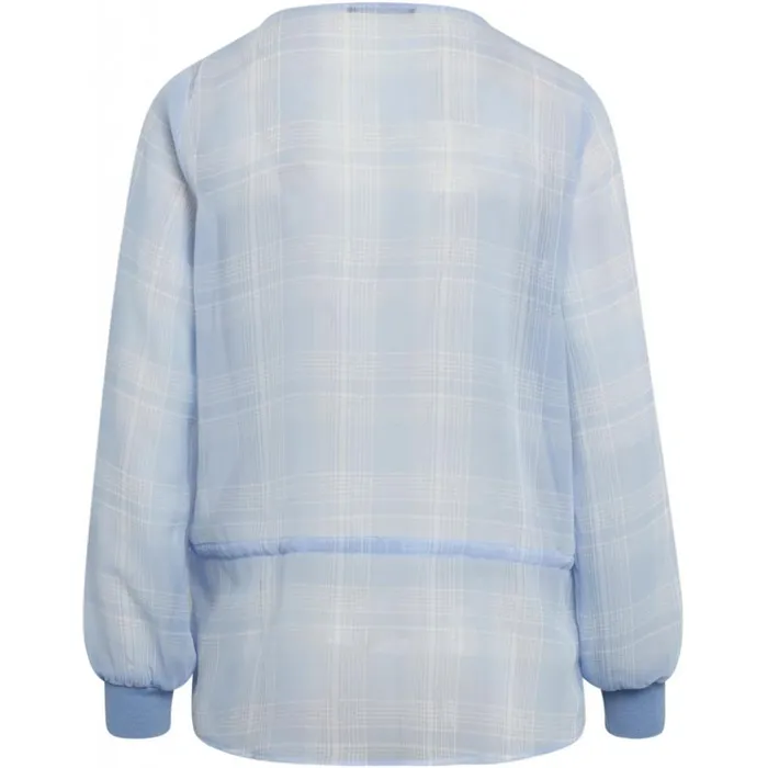 Bruuns Bazaar Shirts Womens Avia Justina Shirt Blue White Check Bruuns Bazaar Shirts Womens Avia Justina Shirt Blue White Check