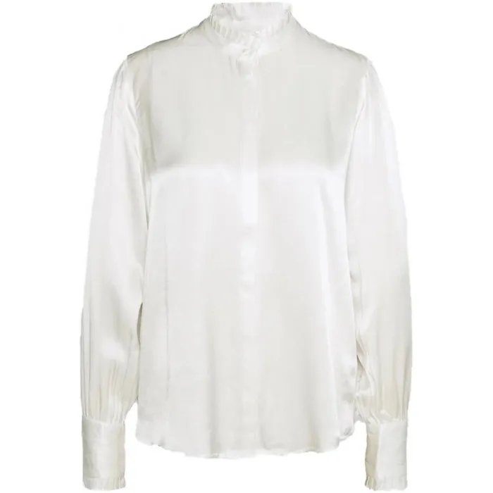 Bruuns Bazaar Shirts Womens Baume Elizabeth Blouse Snow White