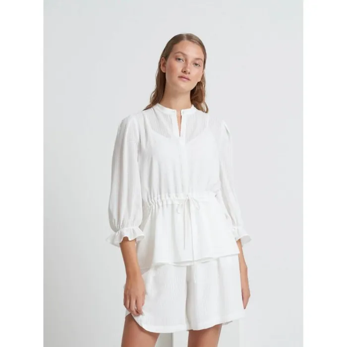 Bruuns Bazaar Shirts Womens Kalatea Baz Shirt Snow White