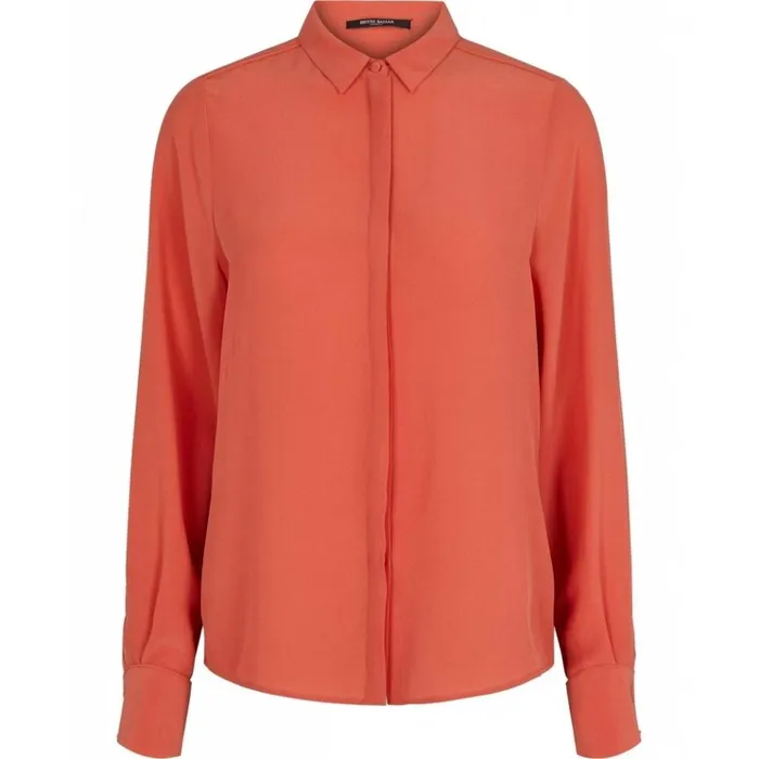 Bruuns Bazaar Shirts Womens Lillie Corinne Shirt Poppy Red