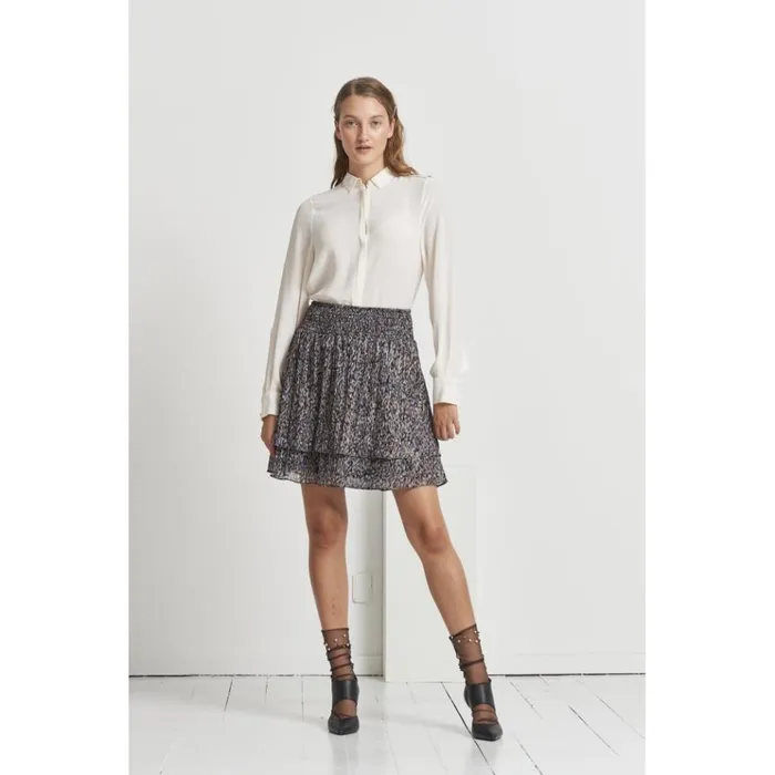 Bruuns Bazaar Shirts Womens Lillie Corinne Shirt Snow White Bruuns Bazaar Shirts Womens Lillie Corinne Shirt Snow White