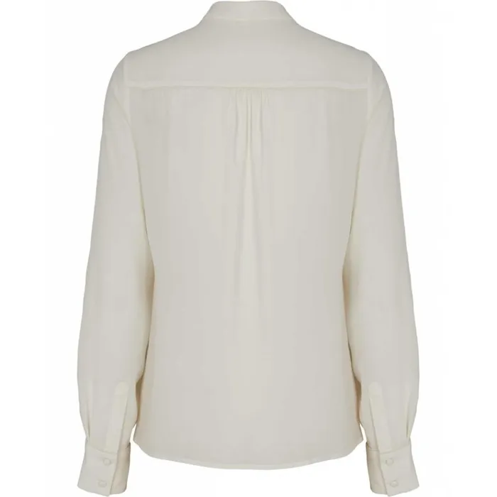 Bruuns Bazaar Shirts Womens Lillie Corinne Shirt Snow White Bruuns Bazaar Shirts Womens Lillie Corinne Shirt Snow White