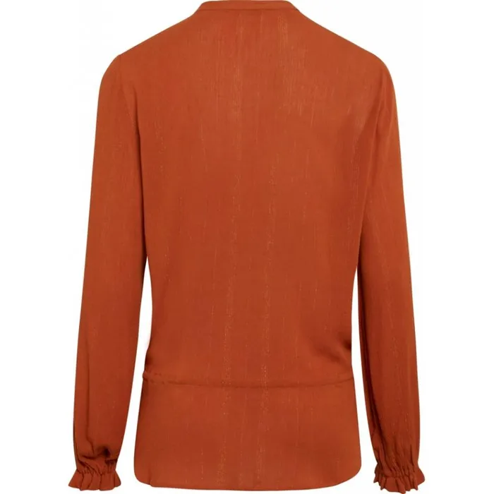 Bruuns Bazaar Shirts Womens Nori Veneto Shirt Deep Amber Bruuns Bazaar Shirts Womens Nori Veneto Shirt Deep Amber